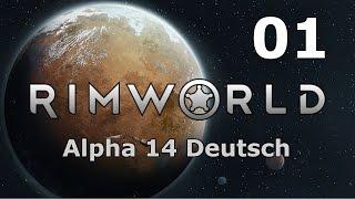 RimWorld | Alpha 14  #01 – Bruchlandung [GERMAN GAMEPLAY] | Let’s Play Rimworld