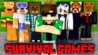 100 de YOUTUBERI pe SURVIVAL GAMES !