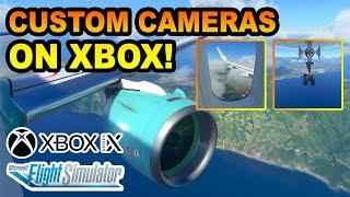 SET CUSTOM CAMERAS ON XBOX | BEGINNERS GUIDE | Microsoft Flight Simulator