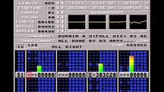 DJ Arvy - Burnin' 4 u (Full Mix) - New Protracker Mod 2013