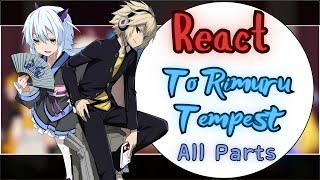 Problem Children  React To Rimuru Tempest || Gacha Reaction || All Parts