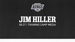 Head Coach Jim Hiller | 09.27 LA Kings Training Camp Media Availability