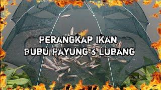 perangkap bubu payung 6 lubang, atau perangkap ikan di sungai||shoppe cod olshop