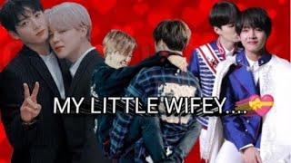 My Little Wifey... part 8 ⟭⟬ JIKOOK ⟭⟬ TAEGI ⟭⟬ HINDI ⟭⟬ LOVE ⟭⟬ STORY ⟭⟬ #jikook #taegi #bts