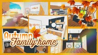 Autumn Family Homespeed build and tour in Adopt Me! PART 1/2