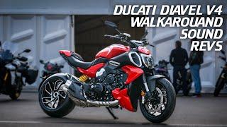 Ducati Diavel V4 | Start Up | Revs | Walkaround