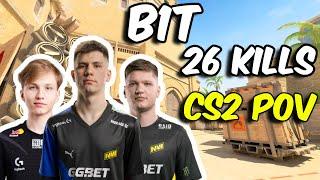 b1t w/s1mple& m0NESY 26 Kills (Mirage) FACEIT Ranked | Aug 25, 2024 #cs2 #pov #demo