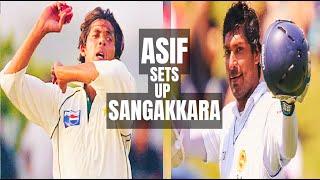 Muhammad Asif Sets Up Kumar Sangakkara | Amazing Seam Movement | Best Bowling | Pak vs SL