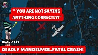 Mentally unstable Pilot's Unsafe Maneuvers  Lead to Fatal structural Failure! #atc