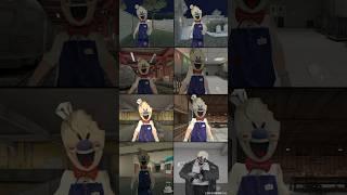 Ice Scream 1 vs 2 vs 3 vs 4 vs 5 vs 6 vs 7 And Boris | Jumpscare Battle #shorts