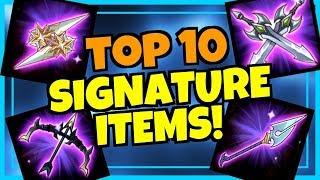 [AFK ARENA] TOP 10 SIGNATURE ITEMS TO UPGRADE