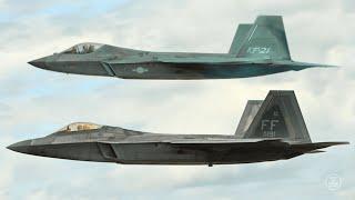 Did the KF-21 Boramae and the F-22 Raptor Have a Comparable Design?