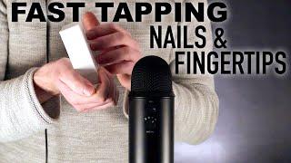 ASMR Fast Tapping with Nails & Fingertips (No Talking)