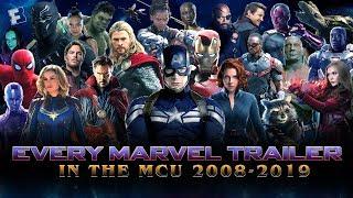 ALL Marvel Cinematic Universe Trailers - Iron Man (2008) to Avengers: Endgame (2019)