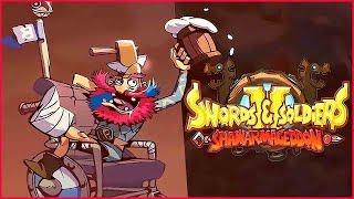 Swords and Soldiers 2 Shawarmageddon Прохождение #3  ВИКИНГИ ПРОТИВ СИНДБАДА.