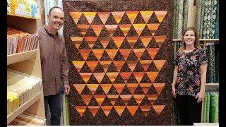 FREE Pattern "Peaks" Quilt Tutorial + Giveaway!