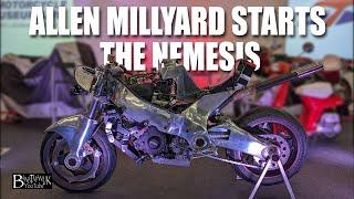 Allen Millyard & friends. Norton Nemesis first start and National Motorcycle Museum Live 2024.