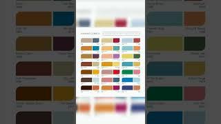 Asian paints colour chart