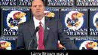 Bill Self - introduced as the Head Coach of Kansas