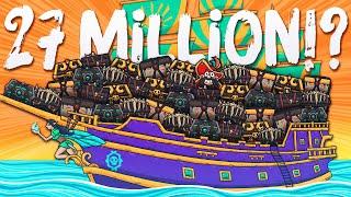 We STACKED 27MILLION GOLD WORTH OF LOOT during COMMUNITY DAY!!