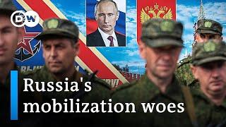 Russia admits errors made in mobilization | DW News