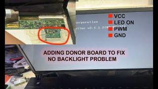 HOW TO FIX LAPTOP NO BACKLIGHT