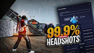 SECRET SETTINGS : To Get 99.9% Headshots And 150+ Fps I Bluestacks 5 l Msi 5