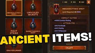 Ancient Legendary Items: Everything YOU Need To Know [Diablo Immortal]