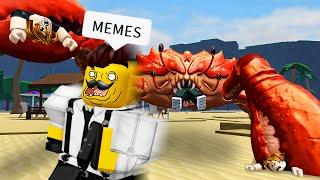 ROBLOX Strongest Battlegrounds Funny Moments Part 8 (MEMES) 