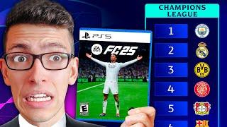 Juego la NUEVA Champions League en FIFA 25