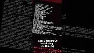 Using MacOS Ventura on Asus Laptop | Hackintosh |