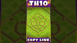 NEW TOWN HALL 10 BASE DESIGN ️ COC TH10 BASE 