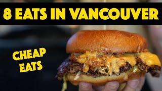 Essential & Affordable Eats in Vancouver! We try some (carb heavy) dishes in Vancouver!