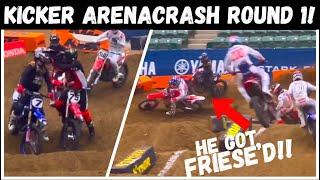 1ST PRO ARENACRASH OF THE YEAR WAS CRAZY!! Kicker Arenacross Round 1 Reno Race Day Vlog