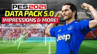 [TTB] PES 2021 DATA PACK 5.0 IMPRESSIONS & THOUGHTS! | MASTER LEAGUE NOSTALGIA GAMEPLAY!