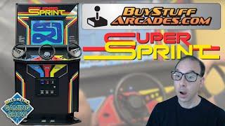 Buy Stuff Arcades Announces their latest product - a Super Sprint Themed Driving Multicade!!