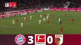 Bayern Munich vs Augsburg 3-0 | Bundesliga 24/25 | Match Highlights