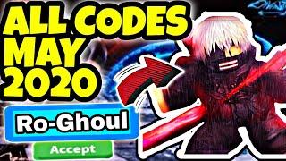 ALL *WORKING* RO-GHOUL CODES MAY 2020 | Roblox Ro-Ghoul