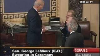 09-10-09 Senator LeMieux Sworn In