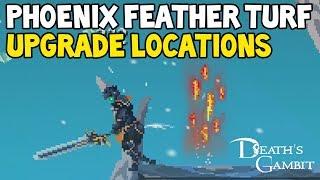 Death's Gambit All PHOENIX FEATHER TURF UPGRADES Locations Guide