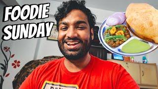 Foodie Sunday Matlab CHOLE BHATURE !!