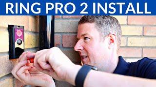 RING VIDEO DOORBELL PRO 2 INSTALLATION - ELECTRICIAN LIFE