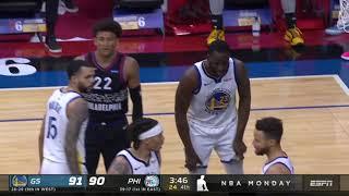 Did Draymond Green asked coaching staff to sub out Damion Lee after back to back bad double team?