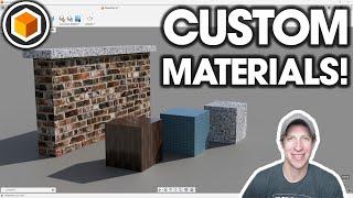 How to Create CUSTOM MATERIALS in Fusion 360!