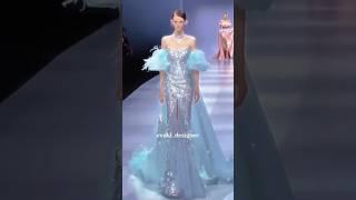 Most gorgeous dresses u have to see#fashion #runway #dress #shortvideos #viralvideo