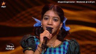 ️️"போறாளே பொண்ணுத்தாயீ" #Afina | Super Singer Junior 8