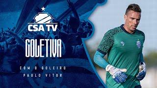 Coletiva com o goleiro Paulo Vitor: 10.12.24 - CSA TV