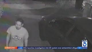 Panorama City residents concerned as suspect sneaks around, damages cars