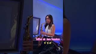Strasbourg st Denis by Miho Terachi at a Jam session in Tokyo. #jamsession #saxophone #strasbourg