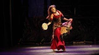 Mor Geffen-gypsy turkish dance with tambourine-klezmerfor the sultan